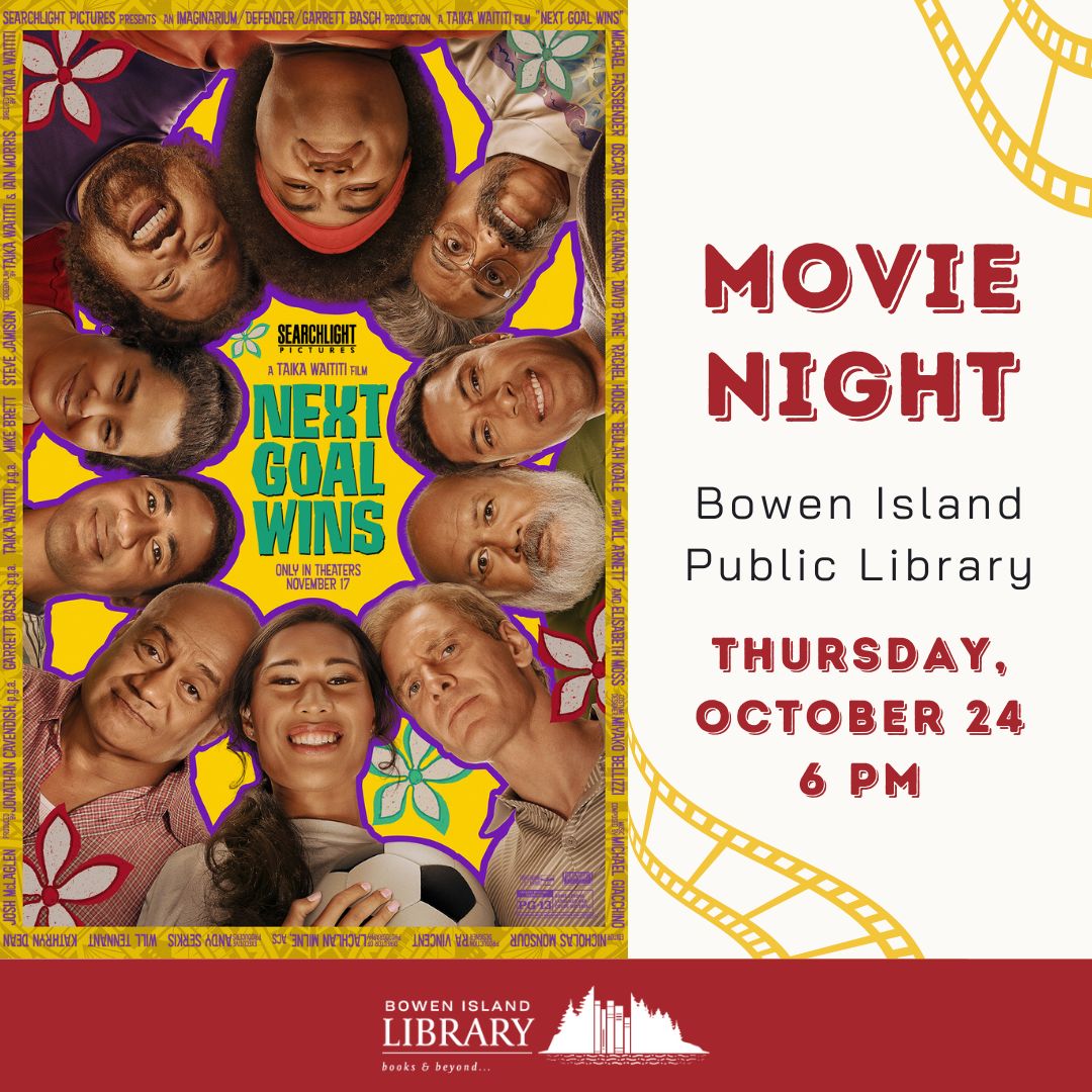 movie night, next goal wins, thurs october 24 6 pm